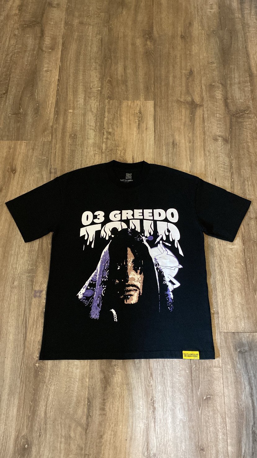 03 Greedo Tour Tee, Black, Medium